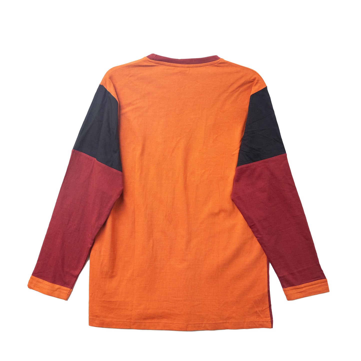 Men's Long Sleeve Orange / Red Shirt