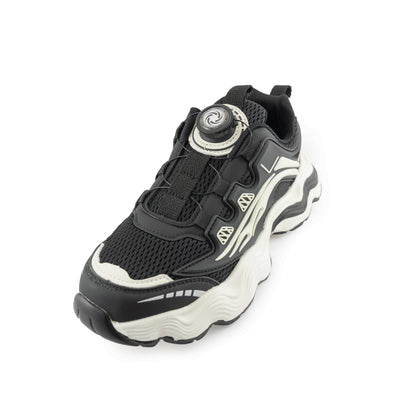 Youth Chunky Rotary buckle Sneakers - 8903 Black