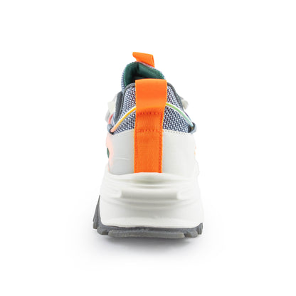 Shaoowfax Kids'/ Youth Trail Sneakers UK131059 Gray / Orange