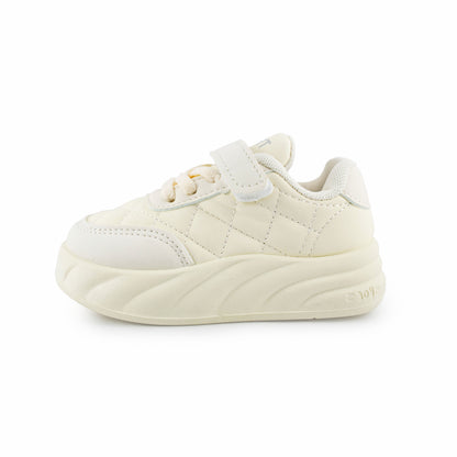 Kids' Quilted Comfort Sneakers - Z986 White